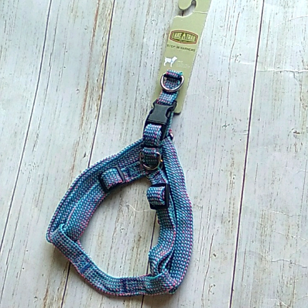Lake & Trail Step In Dog Harness Size L New